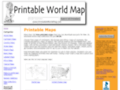 Details : Printable World Map 
