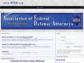 Details : Association Of Federal Defense Attorneys 
